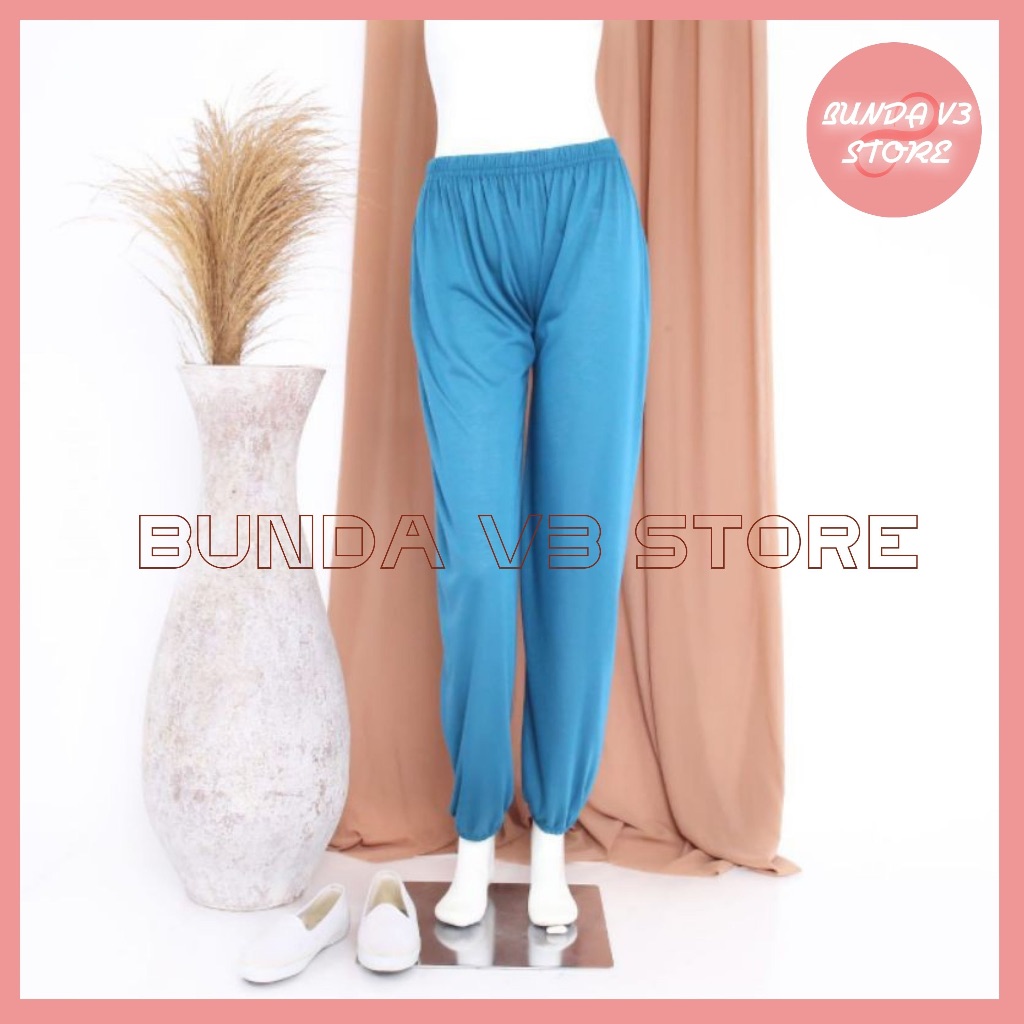 Celana Kerut / Celamis Kerut / Celana Inner Gamis Kerut / Celana Dalaman Gamis Kerut Bahan Kaos