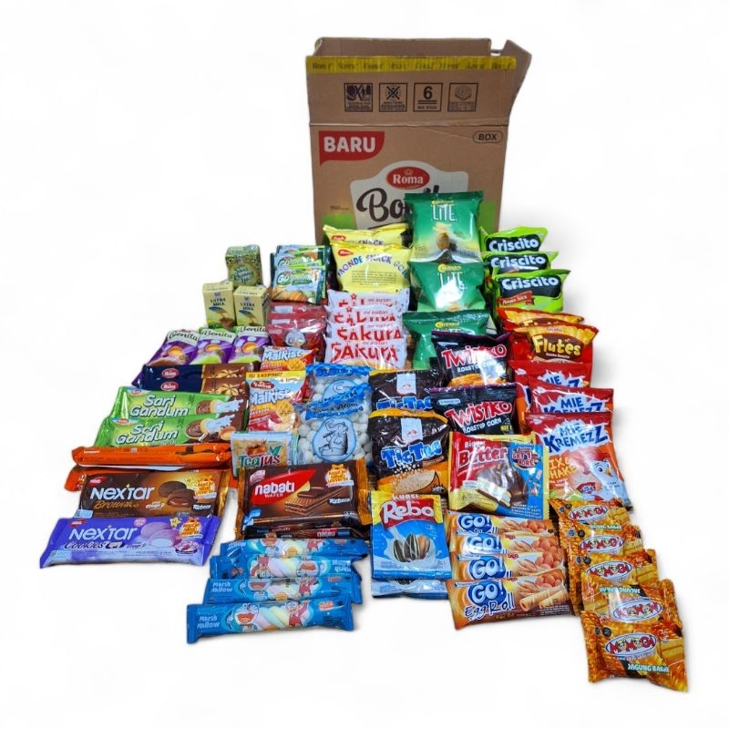 

PAKET CEMILAN JUMBO BISA PILIH SENDIRI