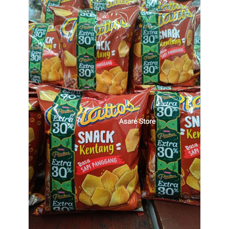 

PIATOS KEJU SAPI PANGGANG BARBEKU BARBEQUE SNACK KENTANG
