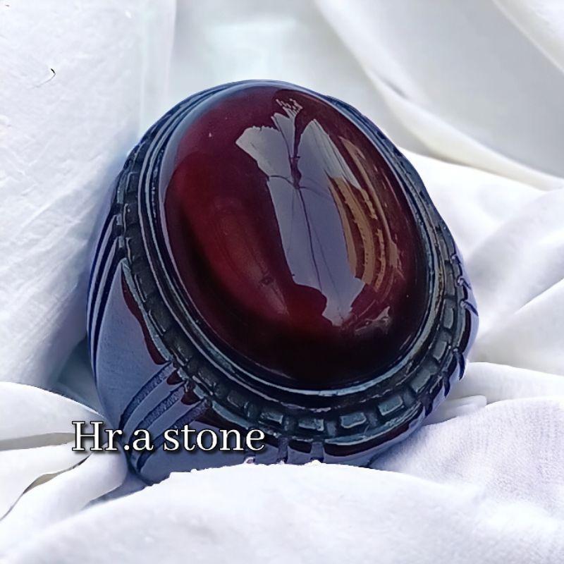 CINCIN BATU YAMAN API KECUBUNG ASLI RING TITANIUN