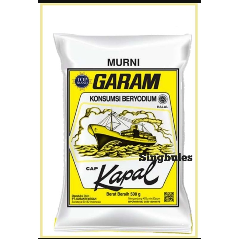 

PRoMO GARAM KAPAL 500gr 1pcs