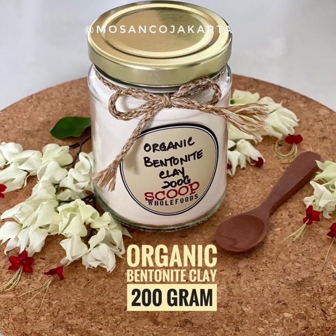 

Ready Stok Organic Bentonite ClayFOOD GRADE