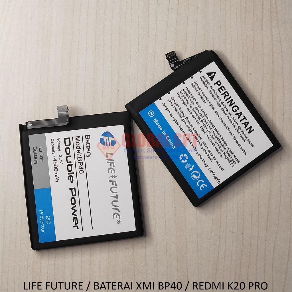 LIFE FUTURE / BATERAI XIAOMI BP40 / REDMI K20 PRO / BATRE K20PRO / BATERE / BATTERY
