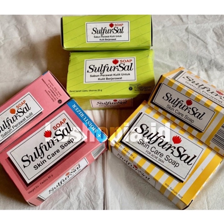 TEBUS MURAH Sabun Sulfur Sal produk Original Promedic tersedia 3 Varian Warna
