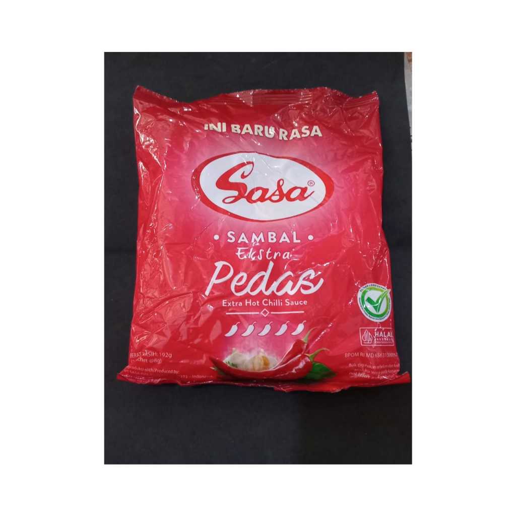 

SASA SAMBAL EKSTRA PEDAS ISI 24 SACHET X 8G
