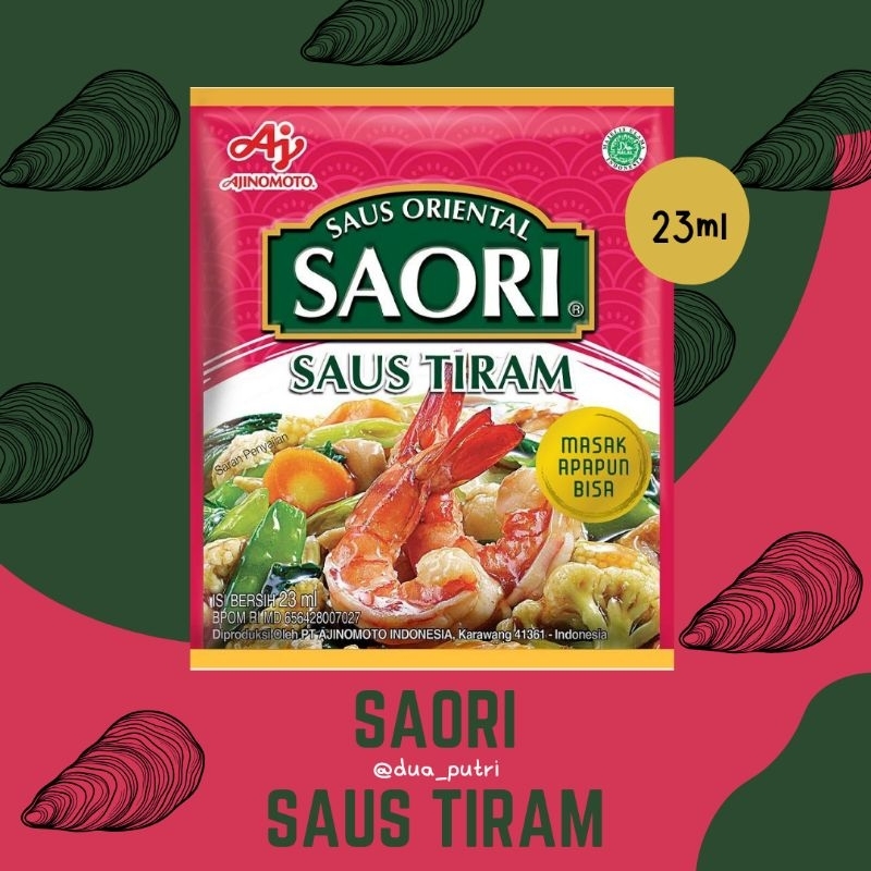 

[DP] SAORI SAUS TIRAM 23ml