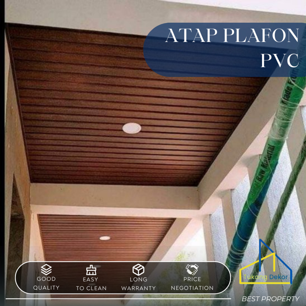 Plafon PVC Modern Plafon Motif - Atap PVC Plafone - Plafond PVC Tebal