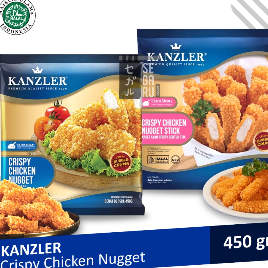 

77 KANZLER Crispy Chicken Nugget Ayam 45gr