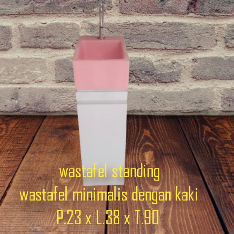 wastafel cuci tangan/wastafel standing/wastafel lantai/wastafel minimalis