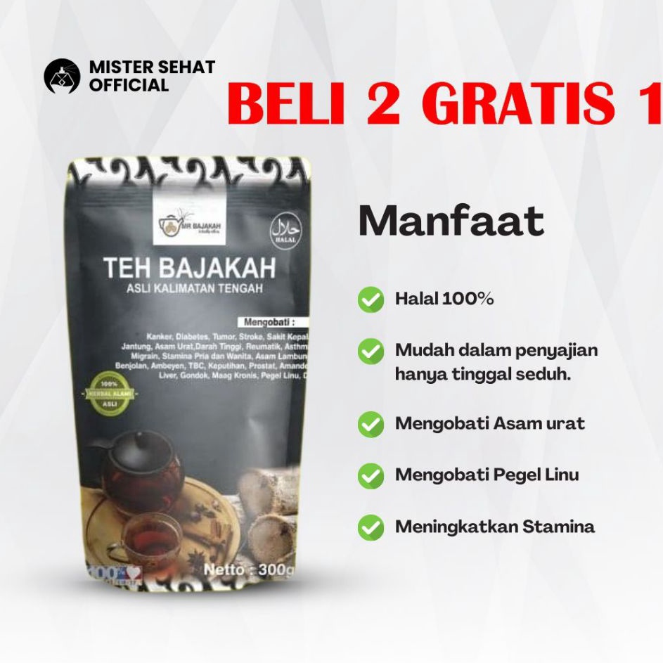 

COD Mr Sehat Official Teh Bajakah Kalimantan Obat Herbal Kanker Kangker Asam Urat Diabetes darah Tinggi Ambeyen Ambeien Asam Lambung Maag Mah Maagh Kronis Penambah Daya Tahan Tubuh