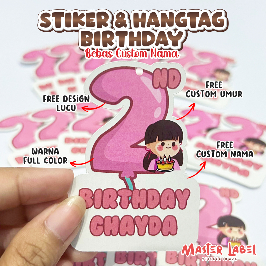 

Stiker Hangtag ulang tahun anak ISI 32pcs custom stiker bento ulang tahun anak stiker lucu custom stiker ulang tahun dan Hangtag Ulang Tahun Label Ulang Tahun Label Souvenir Stiker Kemasan Ulang Tahun souvenir ulang tahun anak souvenir ultah anak