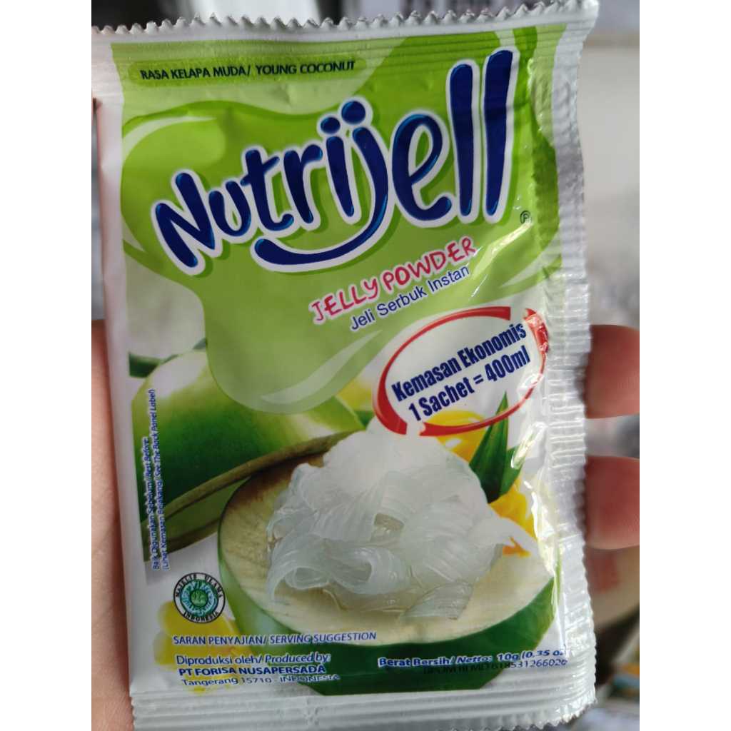 

Nutrijel Kelapa Muda Ekonomis 10g / nutrijel kelapa muda / kelapa muda agar / agar agar / nutrijel