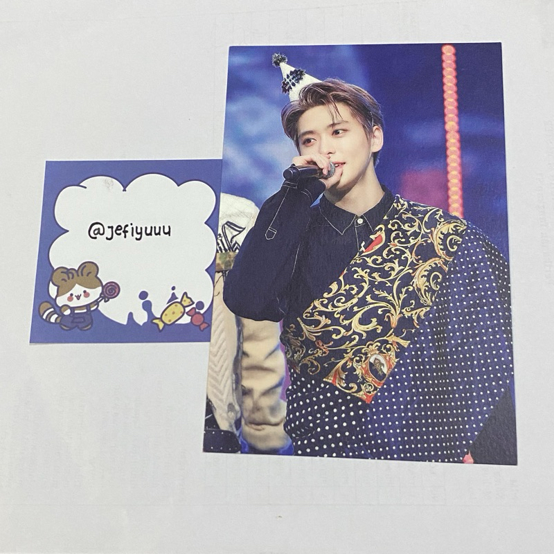 Postcard jaehyun nct 127 fansite official