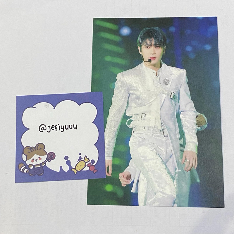 Postcard jaehyun nct 127 fansite official