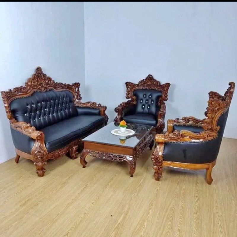 Sofa Ukiran Jepara Sofa Ruang Tamu Mewah Sofa Classic Modern