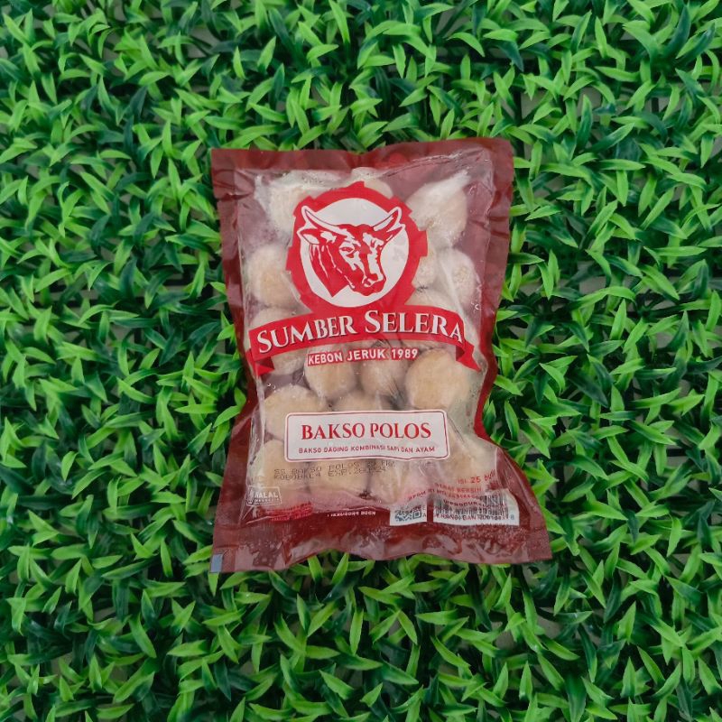 

Sumber Selera Bakso Polos Isi 25 - Berat 325 Gr