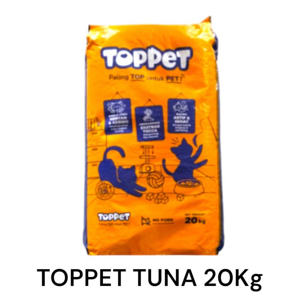 TOPPET Makanan Kucing 20Kg