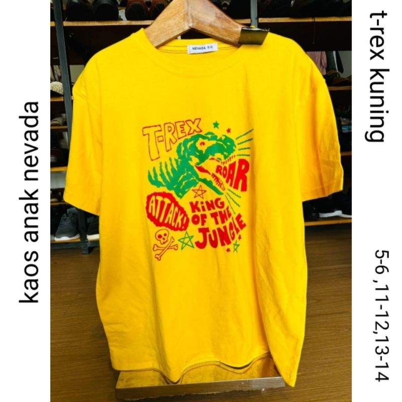 kaos anak nevada laki laki