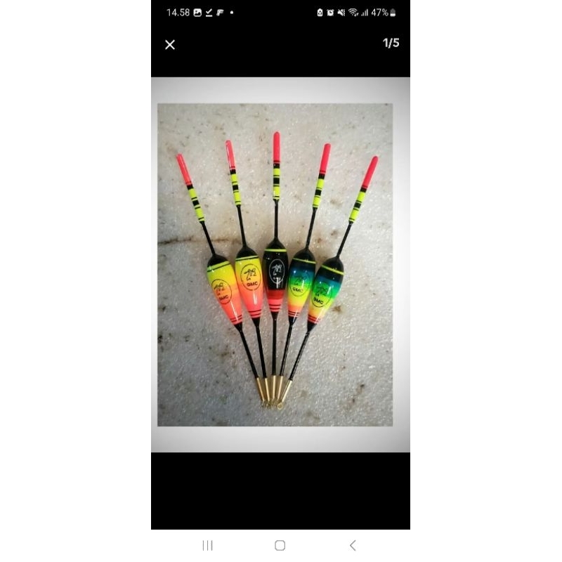 Pelampung anti badai berbagai ukuran Pelampung nila kumbul pancing