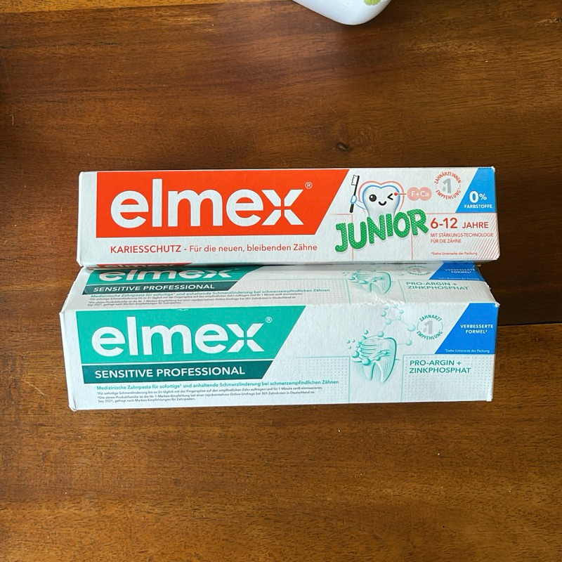 Elmex Pasta Gigi Sensitive, Sensitive Pro, Elmex Junior 75ml - Elmex Baby 50ml