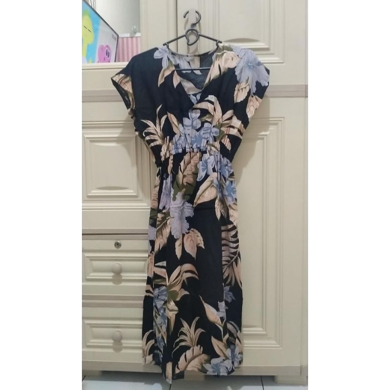 Daster Katun pinggang karet