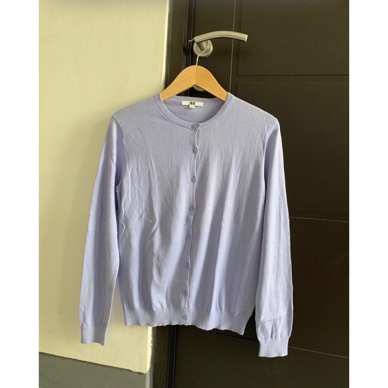 Cardigan Lilac Uniqlo