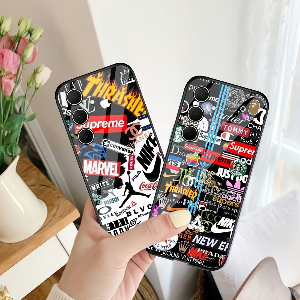 (U 166) Softcase Kaca Samsung A35 - Kesing Kaca Samsung A35 - Case Cantik Samsung A35 - Case Kekiian Samsung A35 - Case Kilau Samsung A35 - Case Kaca Bening Samsung A35 - Kesing Keren Samsung A35