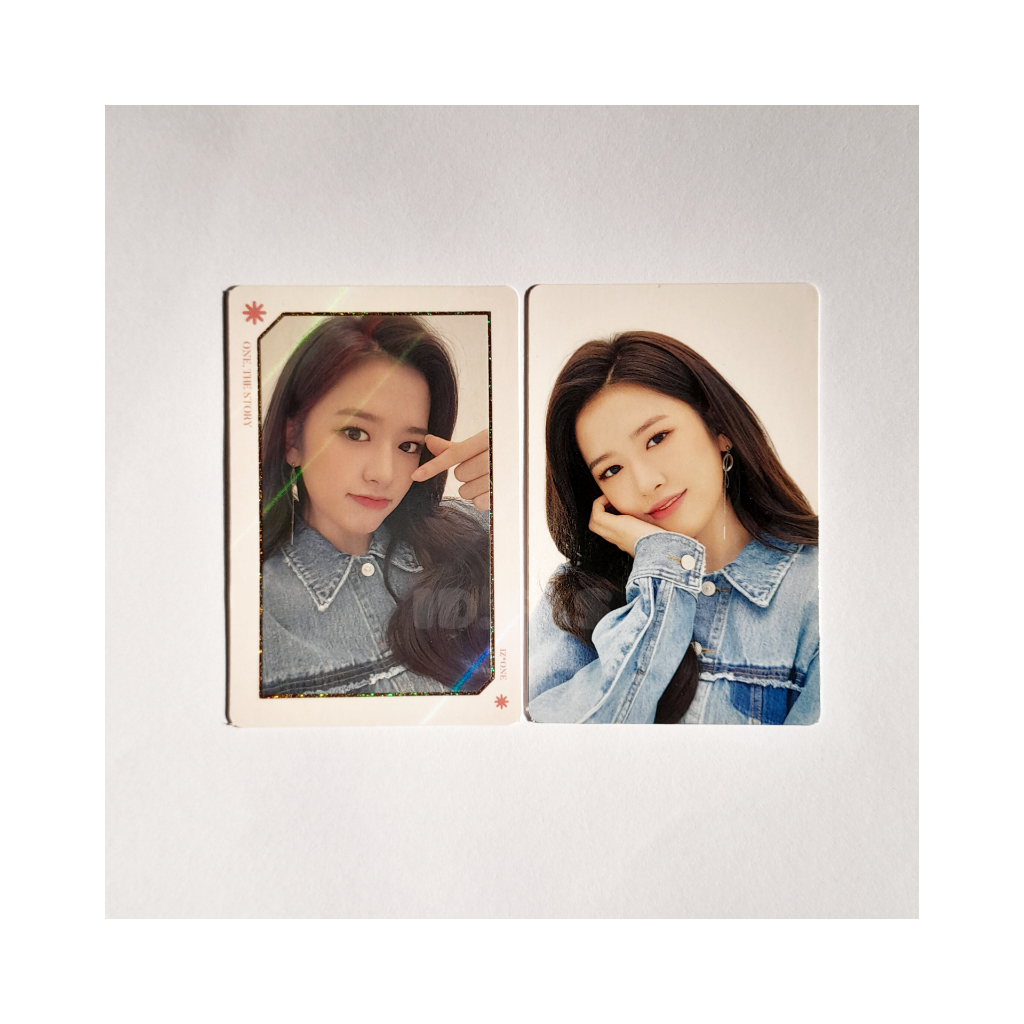 (READY-SET) izone yujin trading card tc ots pc photocard