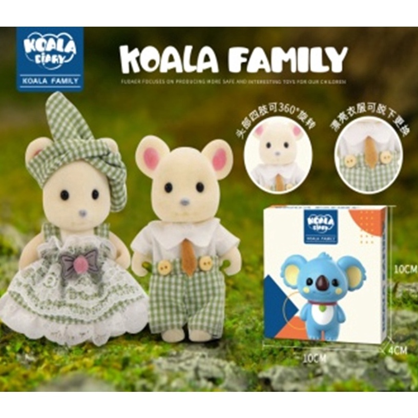 ART X32Y Koala Diary Sylvanian Extra Doll House