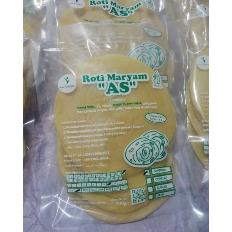 

Roti Maryam Ana Healthy Pekanbaru