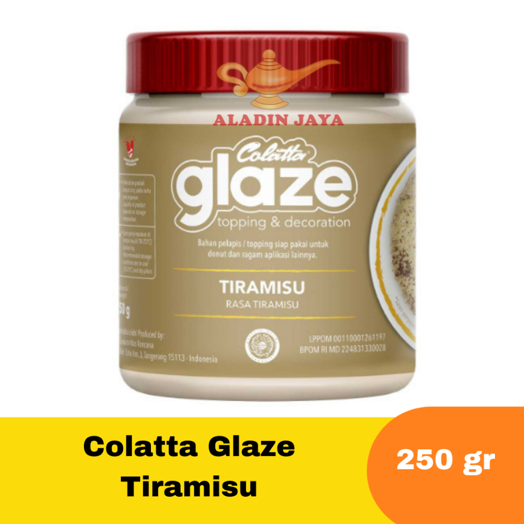 

Colatta Glaze Tiramisu ukuran 250gr