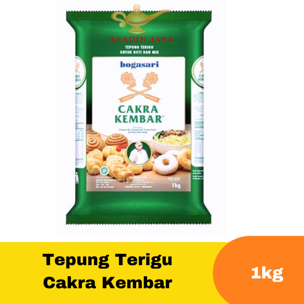 

Tepung Terigu Cakra Kembar 1kg