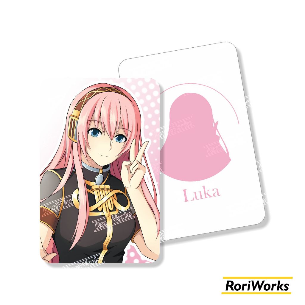 Photocard - Megurine Luka Hologram | Vocaloid