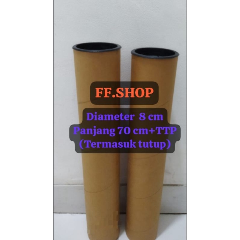 

Inst Tabung Packing Dm 8 x 70 cm + Ttp/Tube Paper Core/selongsong (sudah termasuk tutup)
