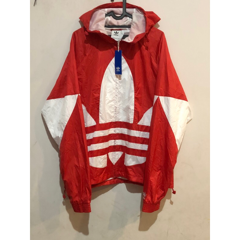 WindBreaker Jacket Hoodie Adidas Big Logo BNWT