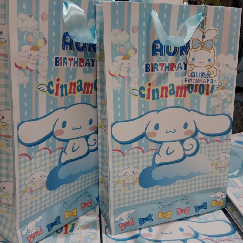 

Cinnamoroll Paperbag Ulang Tahun Cinnamonroll Tas Ultah