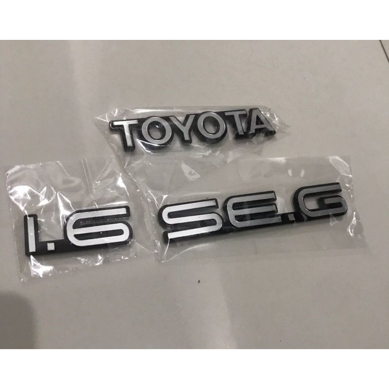 EMBLEM BAGASI SET GREAT COROLLA HAND MADE