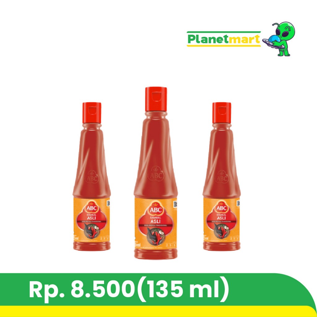 

Saus Sambal ABC Botol 135 ml / 275 ml