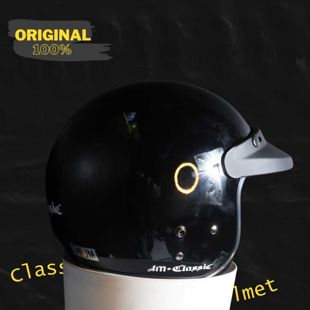 Helm Bogo Original 100% Classic retro Dewasa pria/wanita