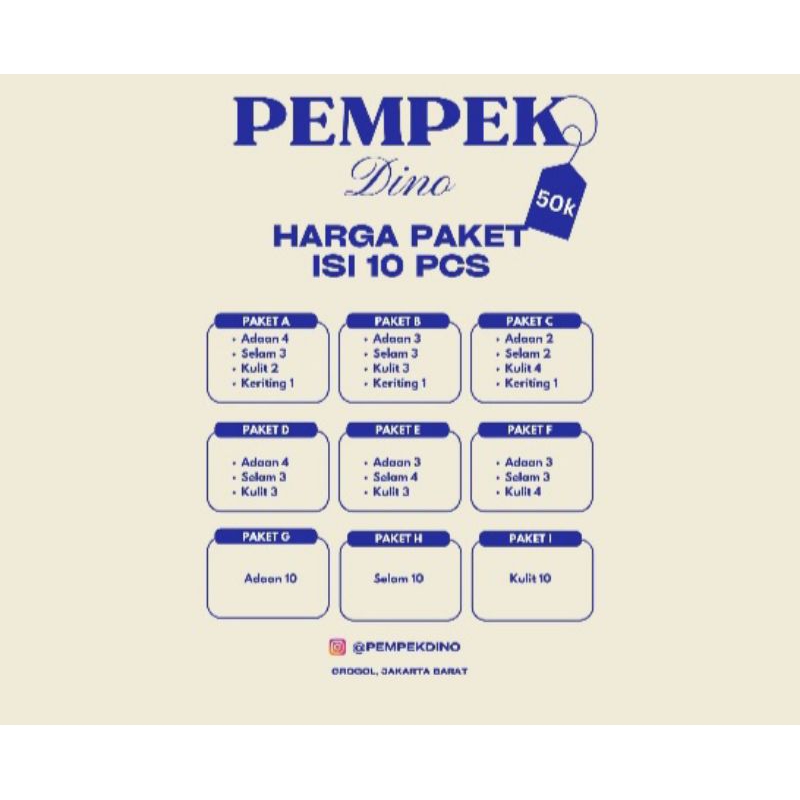 

PEMPEK TENGGIRI ASLI ISI 10