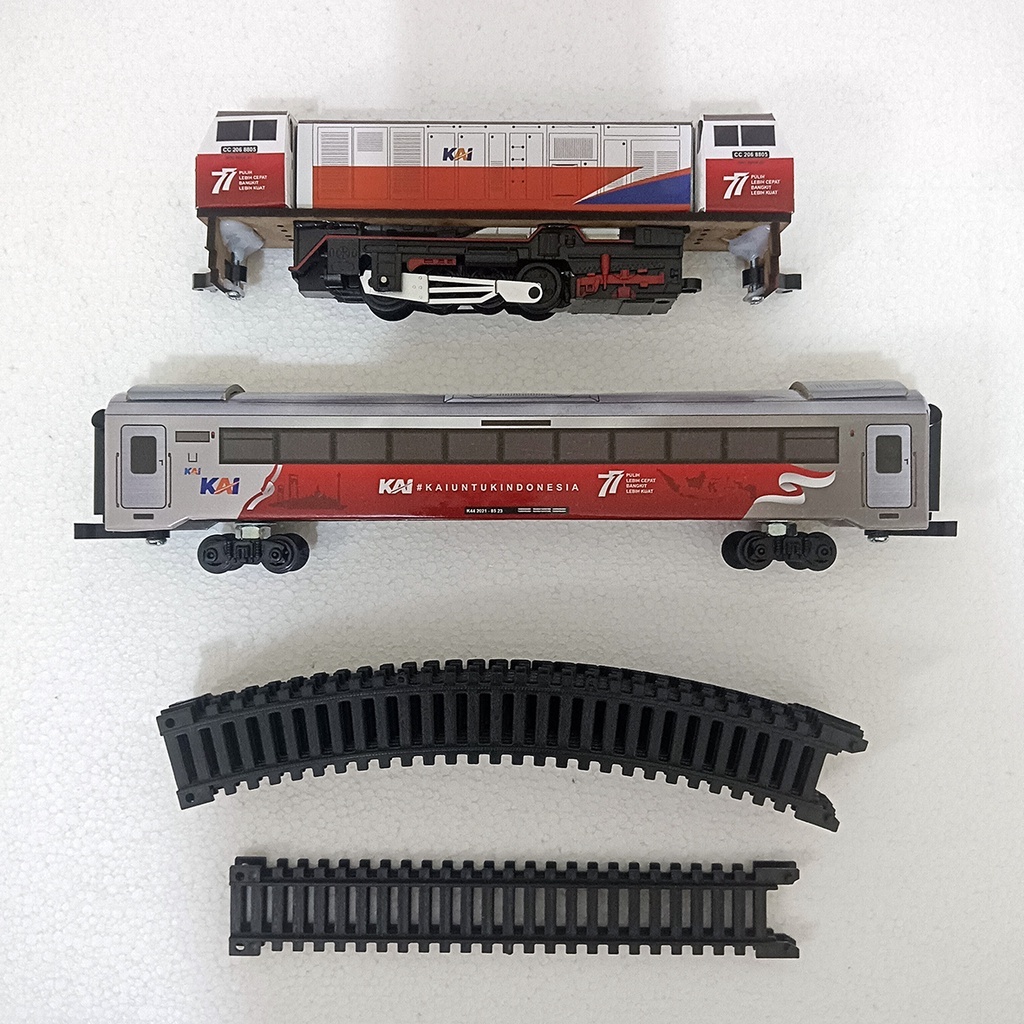 Gerbong Rangkaian Kereta Api - Kereta Api Indonesia - ( handmade )
