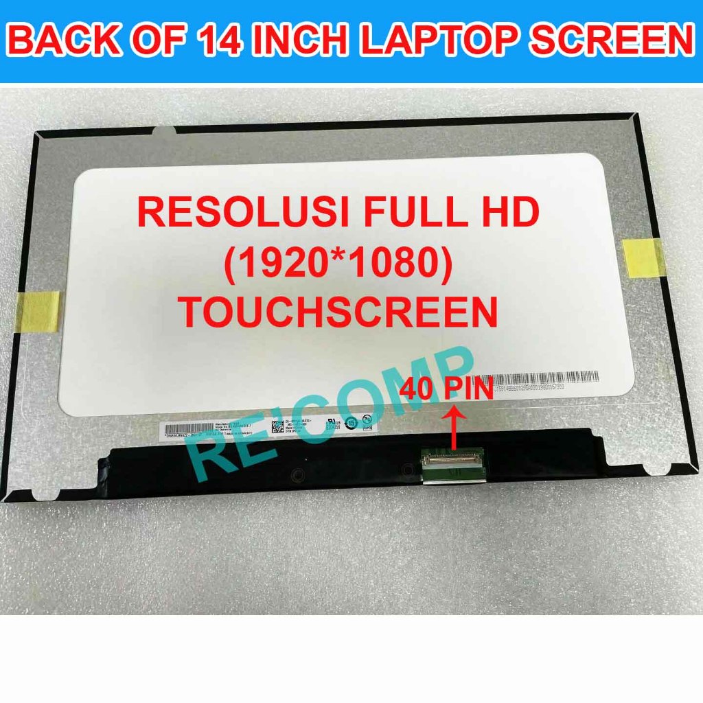 LAYAR LED LCD DELL LATITUDE 3440 5400 5410 5420 5421 14 INCH TOUCHSCREEN