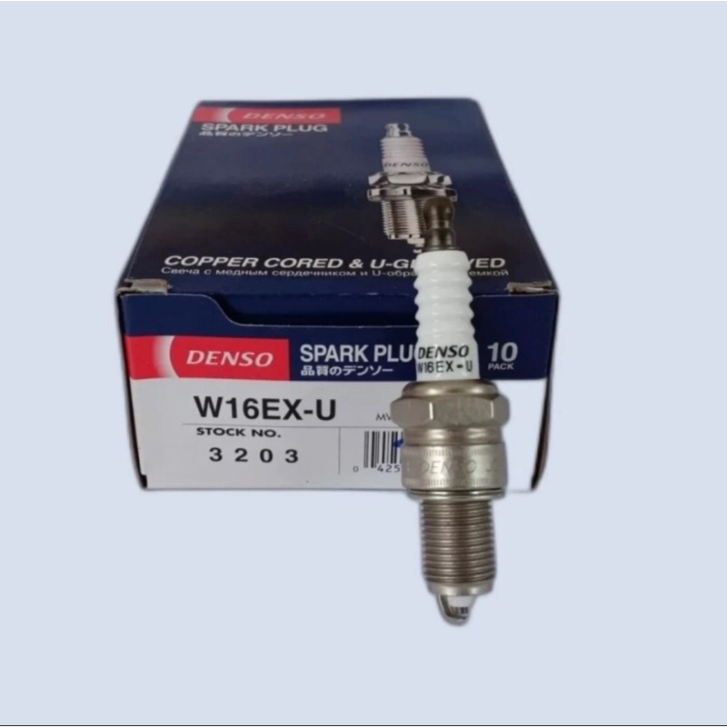 Busi Spark Plug Denso W16EX-U Mobil Suzuki Carry 1.0 Forsa 1.0 W16EX - U Original