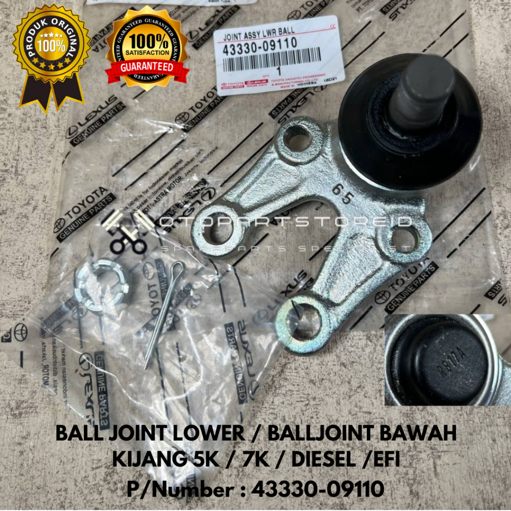 BALL JOINT LOWER / BALL JOINT BAWAH KIJANG 5K KIJANG 7K KAPSUL DIESEL