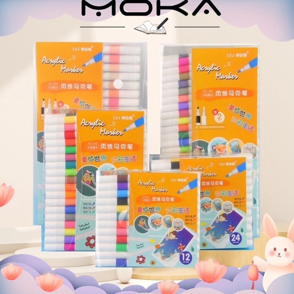 

Diskon Hari Ini MOKA 1 SET 12 WARNA PEN ACRYLIC MARKER WATERPROOF SUMDGEPROOF SPIDOL LUKIS AKRILIK BISA UNTUK LUKIS DI BAJU SEPATU DLL SPIDOL PEN AKRILIK MULTI FUNGSI 12 WARNA MKP84