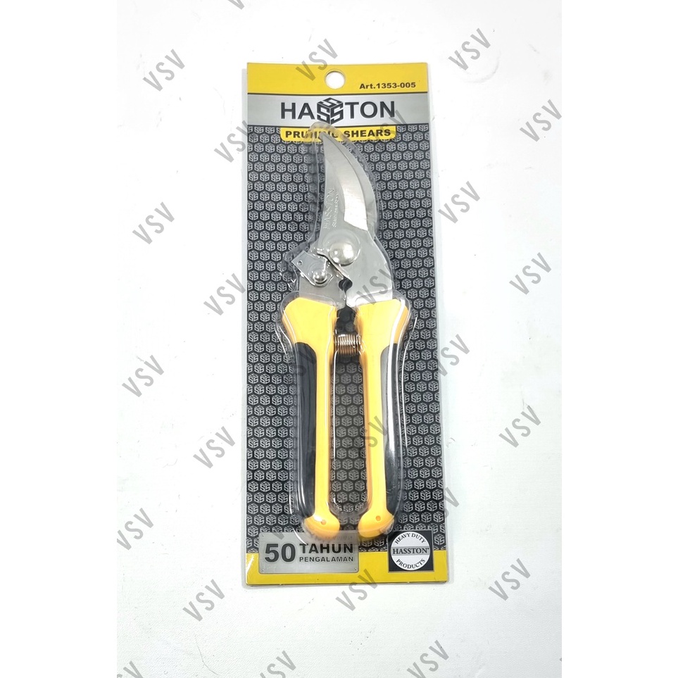 

Harga Terjamin HASSTON Gunting Dahan bunga ranting 13535 Stainless Steel Prunning shear 13535
