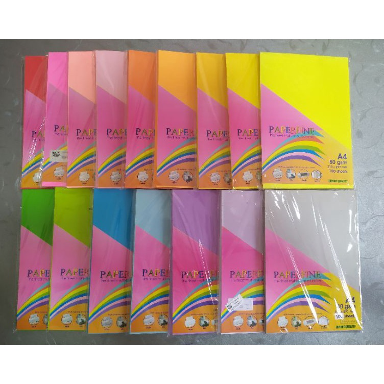 

Obral Irit Kertas Paperfine A4 8 Gram 1 Sheet Kertas HVS Warna