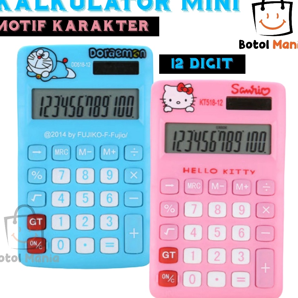 

Flash Product BM KALULATOR KARAKTER CALCULATOR KALKULATOR MINI MOTIF KARAKTER KALKULATOR MINI 12 DIGIT