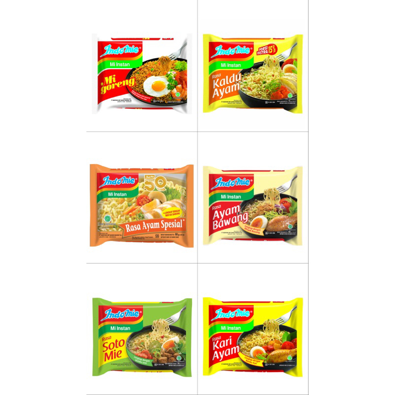 

indomie mie instant 68 gr