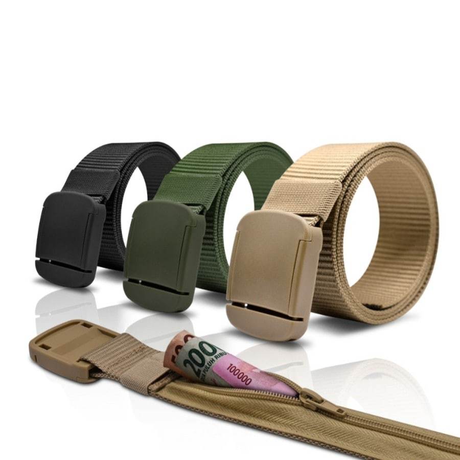 Nylon Canvas Mens Belt